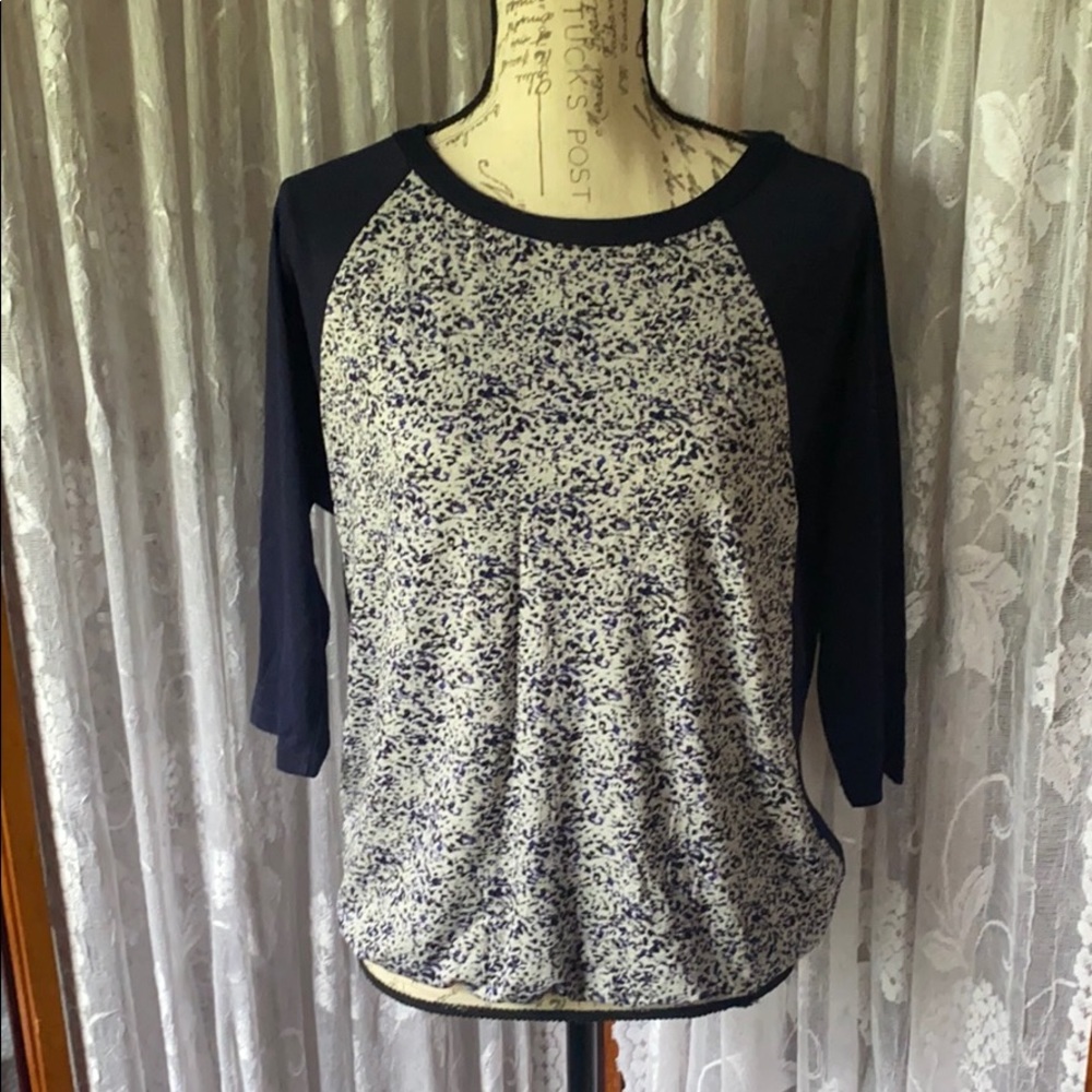3/4 sleeve top by Loft